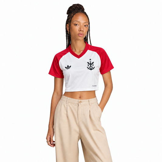 Camisola Cropped Flamengo Edição Especial 26/27 - Feminina