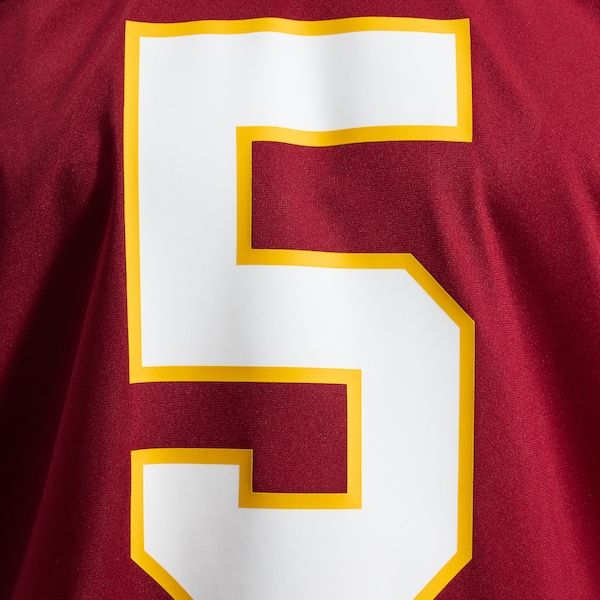 Washington Commanders Jayden Daniels Game Jersey Burgundy - photo 11