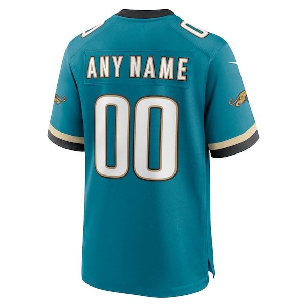 Jacksonville Jaguars Prowler Throwback Custom Game Jersey Teal - photo 4