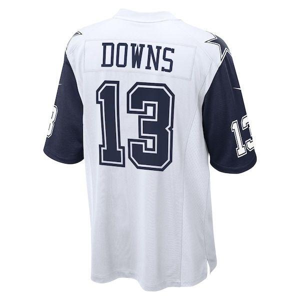 Maglia Dallas Cowboys Caleb Downs Draft 2026 Primo Giro Scelta N. 11 Game Bianca - foto 4
