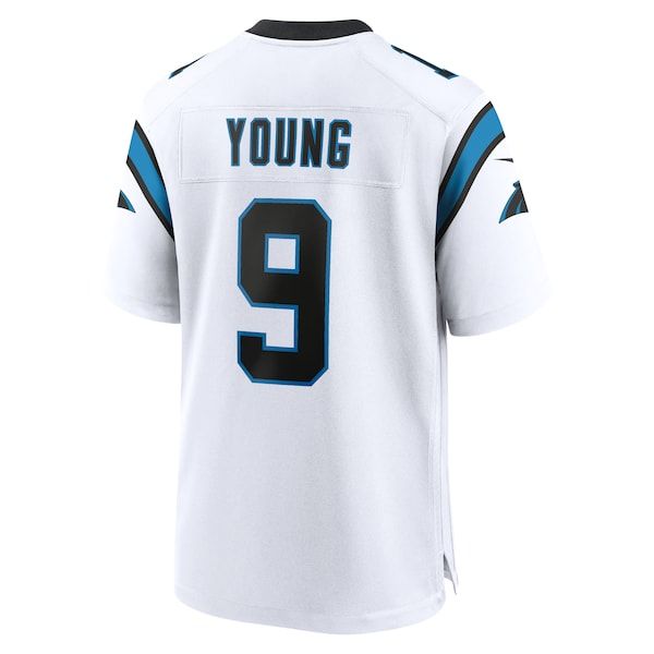 Carolina Panthers Bryce Young Game Jersey White - photo 4