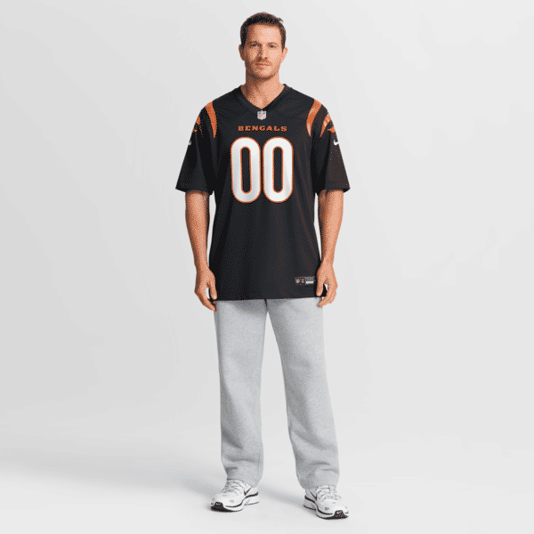 Cincinnati Bengals Custom Game Jersey Black - photo 8