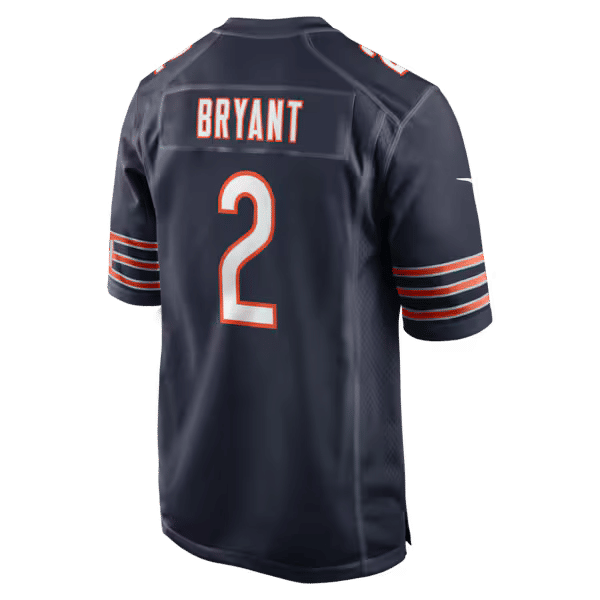 Chicago Bears Coby Bryant Team Game Jersey Navy - photo 4