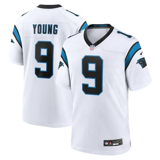 Maglia Carolina Panthers Bryce Young Game Bianca
