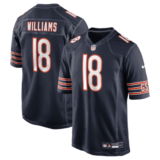 Chicago Bears Caleb Williams Game Jersey Navy