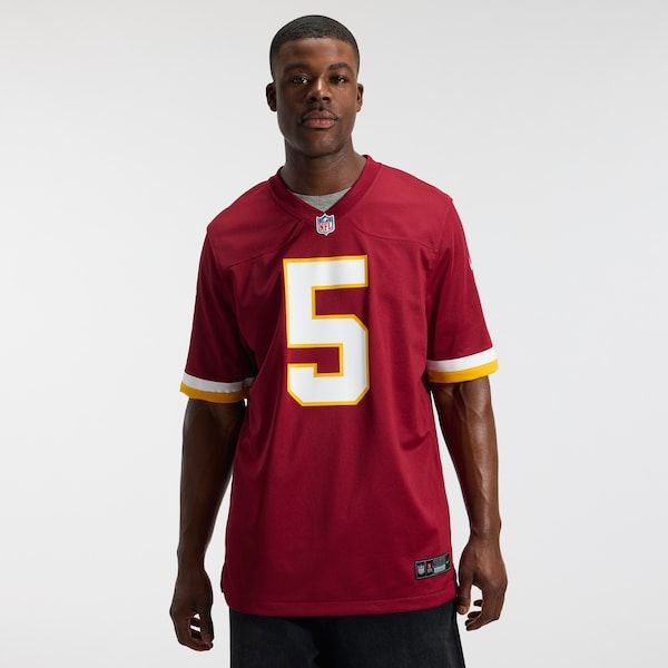 Washington Commanders Jayden Daniels Game Jersey Burgundy - photo 3