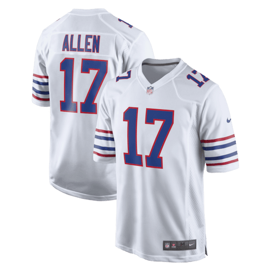 Camisa Buffalo Bills Josh Allen Alternate Game Branca