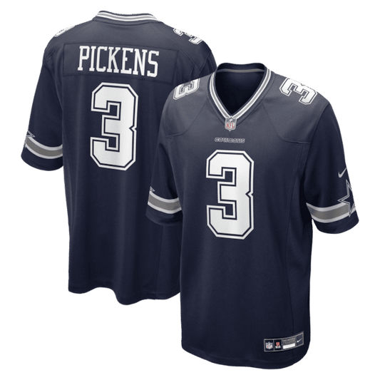 Dallas Cowboys George Pickens Game Jersey Navy