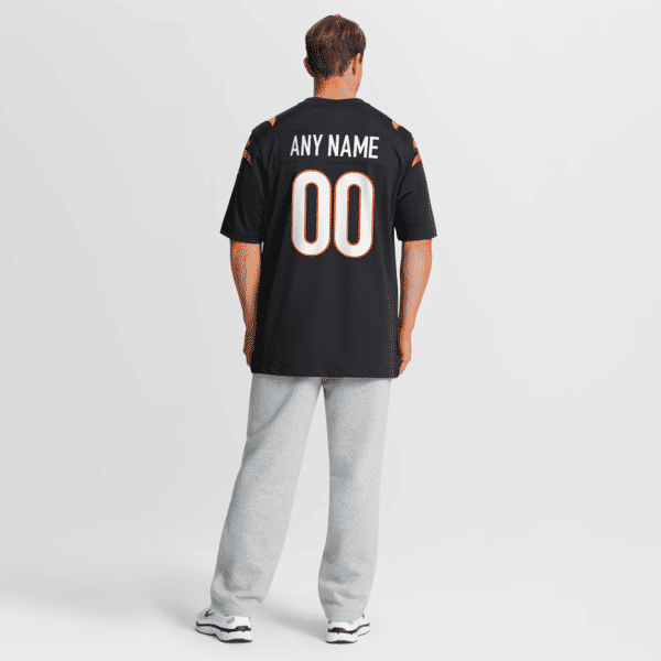 Cincinnati Bengals Custom Game Jersey Black - photo 9