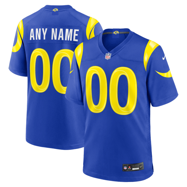 Los Angeles Rams Custom Game Jersey Royal - photo 2