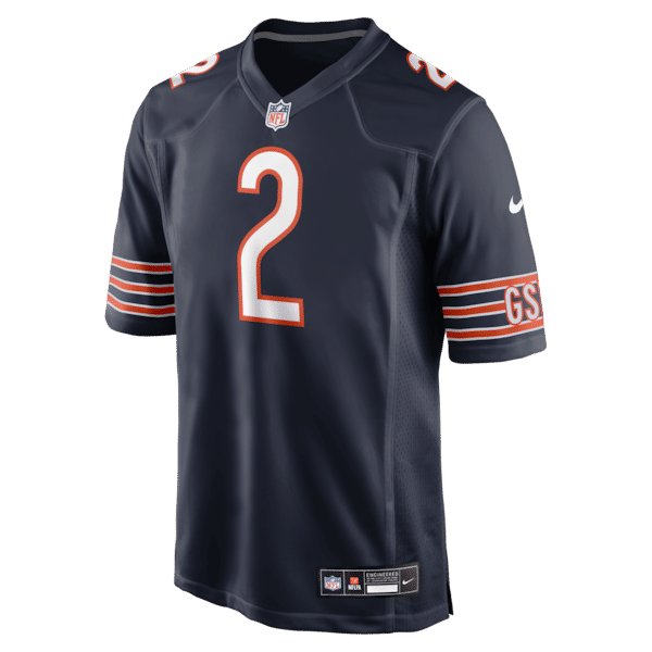 Chicago Bears Coby Bryant Team Game Jersey Navy - photo 3