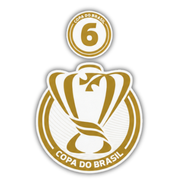 Patch Participação Copa do Brasil 6 Títulos